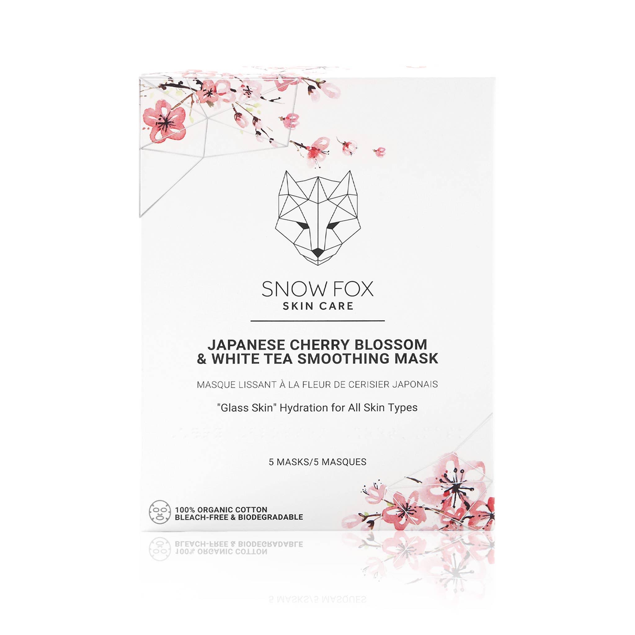 Japanese Cherry Blossom & White Tea Smoothing Mask - Asian Skincare Toronto 