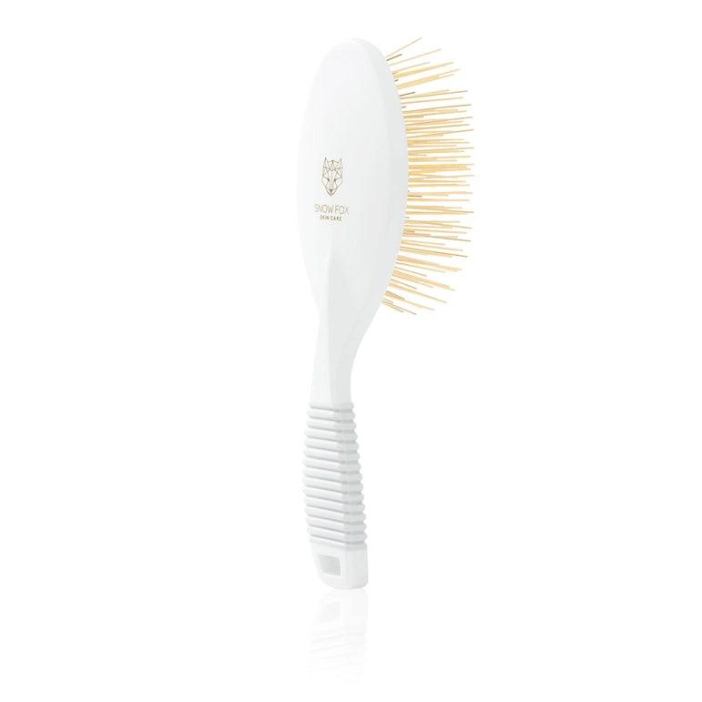 24K Gold-Plated Gua Sha Hair & Scalp Brush (SELLING OUT FAST!) - Asian Skincare Toronto 